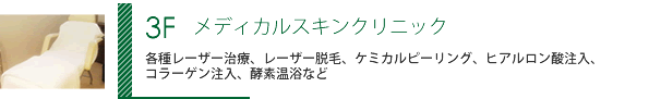 3F メディカルスキンクリニック